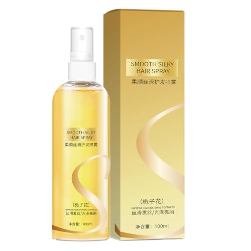 Aceite para el Cabello Sin Enjuague | Spray Anti-Encrespamiento - Aceite Perfumado Humectante Duradero para Cabello Rizado Dañado Desenredante Brillo Hogar