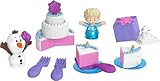 Fisher-Price Little People Toddler Toys Disney Frozen Elsa & Olaf’s Party 12-Piece Playset for Pretend Play Ages 18+ Months