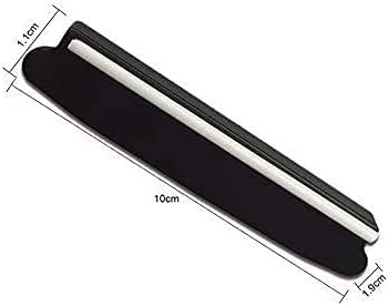 Professional Knife Sharpening Guide, Random Knife Sharpener Angle Guide, Sharpening Guide for Whetstone, Black(2 Pack)
