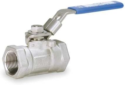 Milwaukee Valve, 10SSOD-02-LL 3/4, Stainless Steel Fire Safe Ball Valve Inline 3/4"