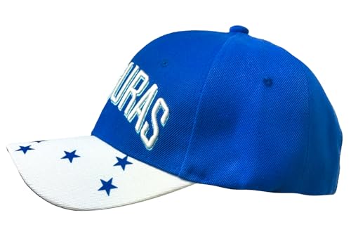 Gorra de béisbol ajustable Honduras azul miniatura 4