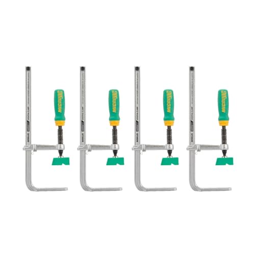 Image of MICROJIG Matchfit DVC-850AP 2-In1, Track And In-Line Dovetail Clamp, 4-Pack, Green
