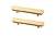 Gathered Brass Pull - 2pk - Threshold