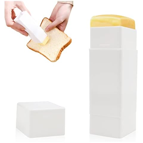 Rotary Type Butter Spreader, Corn Cob Butter Spreader, Butter Dispenser  Butter Stick Holder, Spreads Butter Evenly On Pancakes ,Waffles, Toast (applicator Stick) Cover