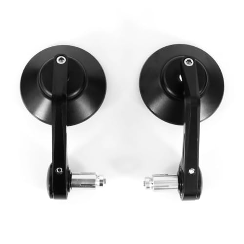 Espejos para extremo barra 7/8" para Suzuki GSX250R antirvibraciones negro