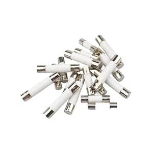 Scmyzlyd Glas-Schnellsicherungen, 50 Stück, 0.5A-30A