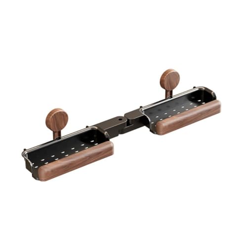 Homeponnew Estante de almacenamiento de baño con soporte para pañuelos montado en la pared, estante para fregadero sobre grifo con ventosa para baño y cocina, 14.5 pulgadas A