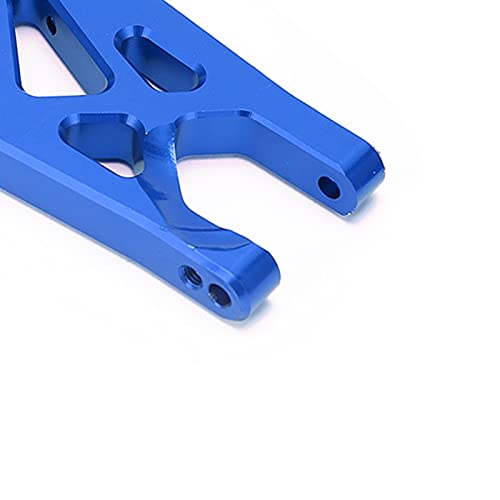 2pcs 1/10 RC Querlenker Vorne Aluminium RC Cars Vordere Schwingen für 1/10 RC Cars(Blau) RC Automodellzubehör