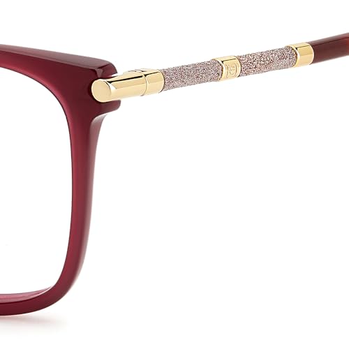 Carolina Herrera Gafas Vista Her 0199/G 6k3 55/15/145 Mujer Sunglasses, 6K3/15 Burgundy Gold, 55 Unisex, 6k3/15 Burgundy Gold, 55, 6k3/15 Burgundy Gold, 553