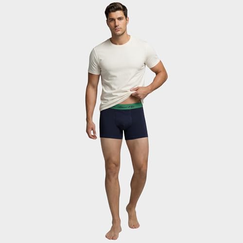 Image of Levi's Cotton Elite Trunk | Premium Men's Trunk Underwear | 4-Way Stretch | Outer Elastic Waistband | H-Pocket | Style 072 | Pack of 1