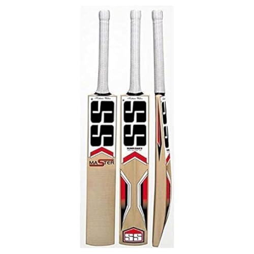 Batte de cricket légère SS Master en saule pour éviter la fatigue