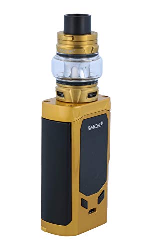Smok R-Kiss E Zigarette Set | R-Kiss 200 Watt | TFV8 Baby V2 Verdampfer | 2x Baby V2 Heads - Farbe: gold-schwarz – Bild 5