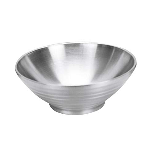 Tigela de metal para sopa/macarrão da Homozy para salada/cereal / - 20 cm