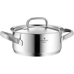 Cacerola Gourmet WMF Gourmet Plus Cacerola, Acero Inoxidable, 24 cm - 4.1 L