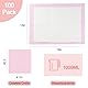 100 Stück Baby Inkontinenzunterlage Wickelunterlage Einweg, 33 × 45 cm Baby Wickelauflage, Changing Mat für Unterwegs, Hygienisch mit Superabsorber, Weich,Wasserdicht, Atmungsaktiv