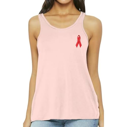 Image of 100pcs Red Ribbon Satin Pins Heart Disease HIV /AIDS Awareness Drug Prevention DUI Awareness Brooch with Safety Pin for Men and Women