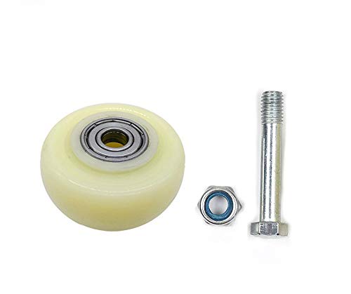 Lot de 2 roulettes en nylon pour canapé-lit 50 mm