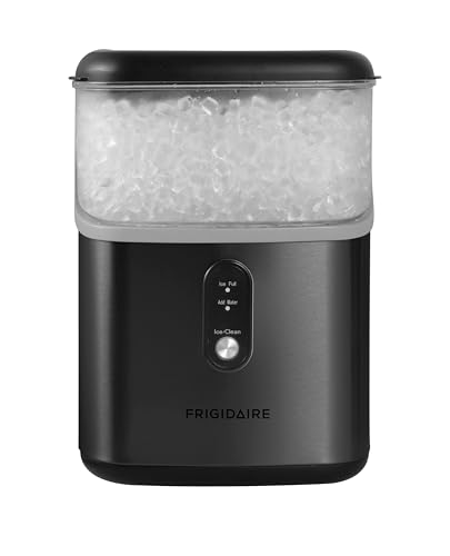 Image of Frigidaire Countertop Crunchy Chewable Nugget Ice Maker V2, 33lbs per Day, Gunmetal