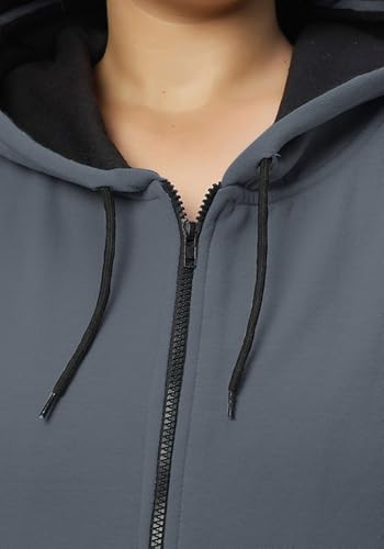 Image of Wear Your Opinion Women's Plus Size Fleece Zipper Hoodie Jacket