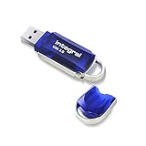 Carcasa de acero inoxidable Integral INFD128GBCOU3.0 - Memoria USB 3.0 de 128 GB