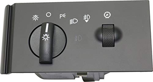 Evan-Fischer Headlight Switch Compatible With 2005-2007 Ford F-250 F-350 F-450 F-550 Super Duty Blade type 13 Prong Male Terminal