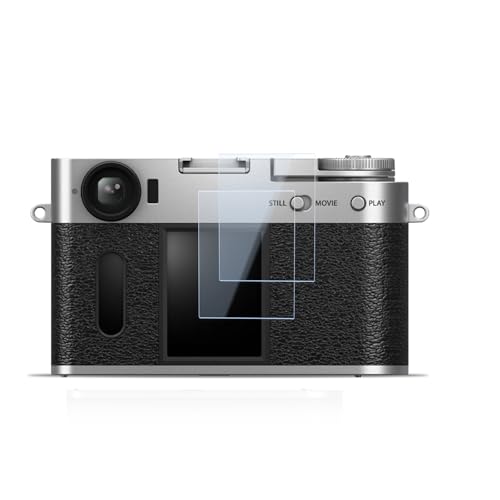 FUJIFILM X-HF1/X half 用 フィルム ガラスフィルム 2.5Dラウンドエッジ加工【YANMONGI】指紋防止 薄型 高感度タッチ 気泡防止 貼り付け簡単 日本製 傷防止 高硬度9H 飛散防止 FUJIFILM X-HF1/X half