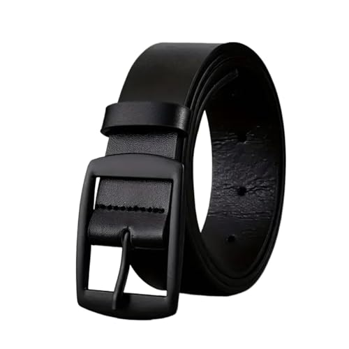 Men's Belt Metal Alloy Pin Buckle Business Casual Waist Male Strap Leisure Men'S Belt For Business
