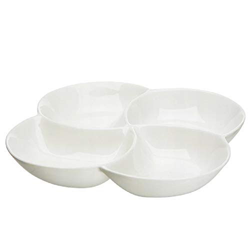 Altom Design Plato de ensalada 4 divisiones 26,5 CM Clásico