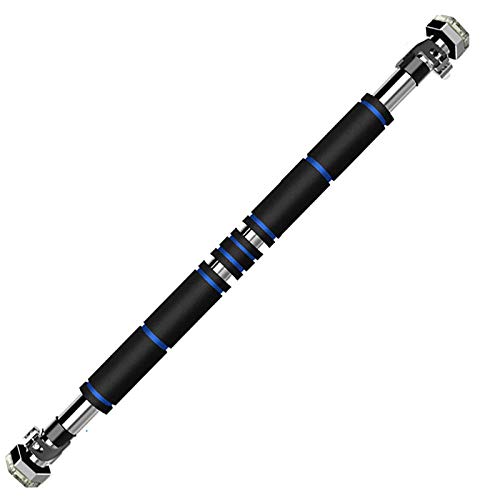 Klimmzugstange Einstellbare Tür Reckstange, Für Türrahmenohne Schrauben Edelstahl Pull Keine Verstellbare Breite Fitness,Schwarz