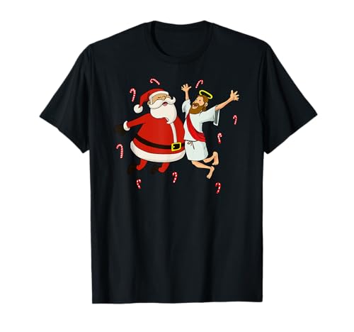 Jesus and Santa T-Shirt