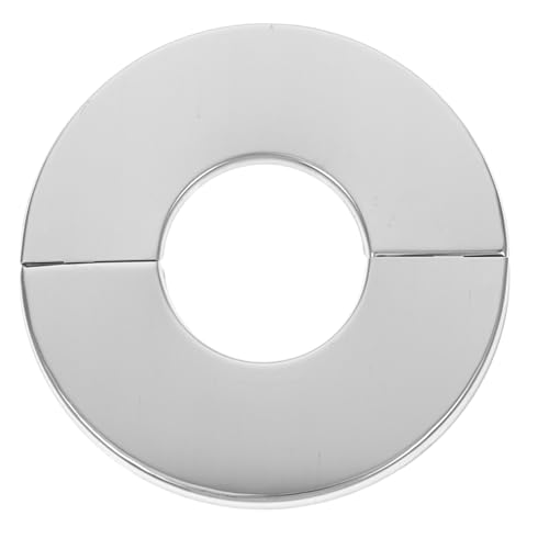 HOMOCONO Cubierta Decorativa Inoxidable para Ducha Placa de Repuesto para Tapar Huecos y Instalación y Diseño Elegante