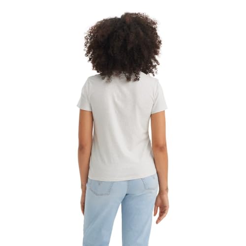 Levi's Women's Perfect Tee, (New) ICY Grey Heather, Medium