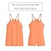 Prinbara Women Athletic Tennis Dress Summer Workout Sports Mini Romper Dress Built in Shapewear Shorts Sundress 2025 Outfits Pumpkin X-Large