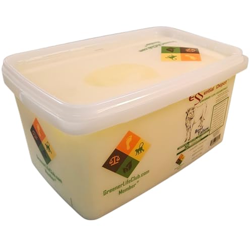 image for Essential Depot Beef Tallow - 7 lbs - Grass Fed - Non-GMO - Food Grade