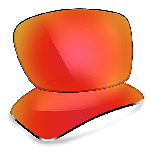Verres de rechange polarisés d'exception pour Costa Del Mar Reefton, nuance Rouge Aurora