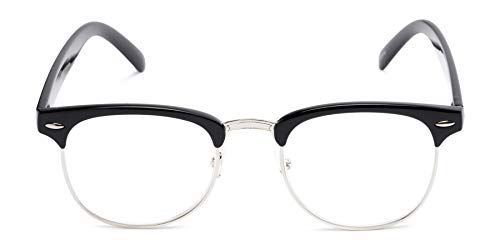 Browline Reading Glasses in Black by Readers.com | The Jet Setter | +2.25