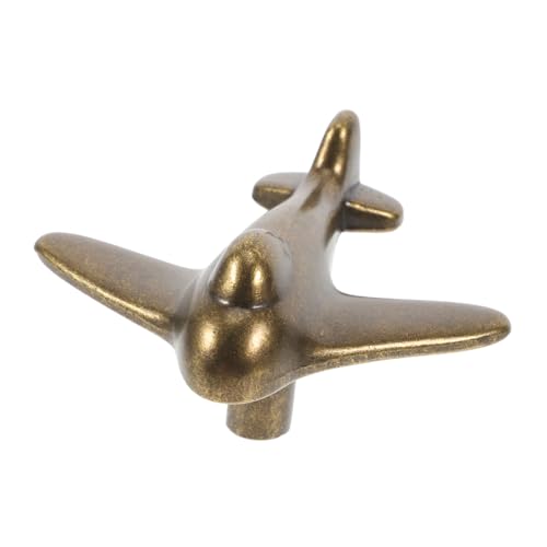 SOLUSTRE Metal Aircraft Shaped Children's Handle Wardrobe Handle Decorative Boys and Girls' Drawer Pulls Elegant Dresser Knobs