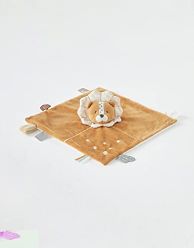 Noukie's - Doudou Enfant Ma Première Couverture Babou - Peluche en Veloudoux + Couverture Enfant Mousseline Cover