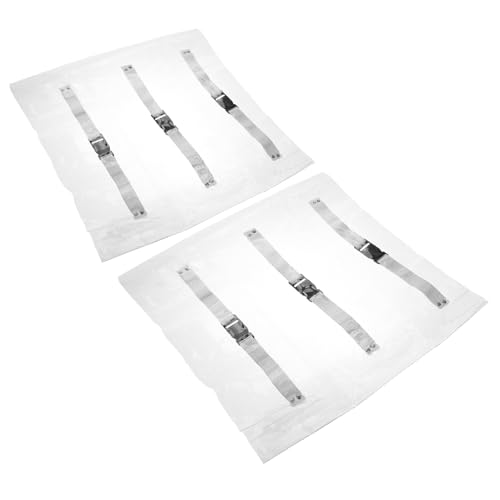 Fundas transparentes para patas de sillón dental con sistema de fácil limpieza resistente