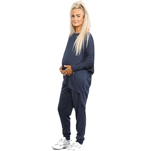 Survêtement de grossesse 2 pièces bleu marine taille 8-10