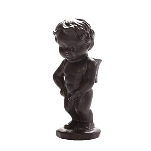 EXCEART Porte- à Refoulement Cascade Brûleur D' en Céramique Manneken Pis Porte- Figurine Encensoir pour Maison Yoga Salon de Thé