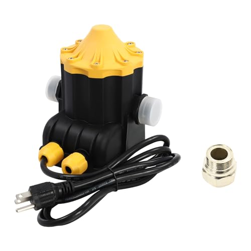 Intelligent Pump Controller, Water Pressure Booster Pump, Water Booster Pump Pressure w/2 Modes for Home, Garden, Industrial