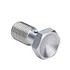 Banjo-adapter, 0,8 inch M10x1,0 banjo-fitting Eenvoudige installatie voor in de auto
