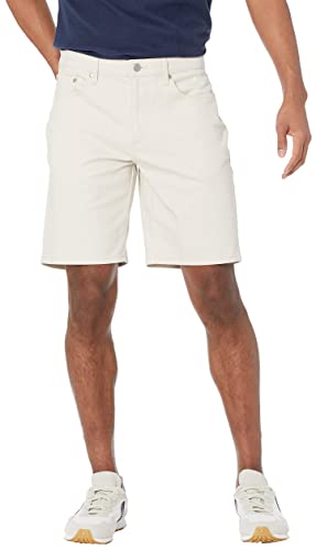 Image of Amazon Essentials Men's Straight-Fit 9 inch Inseam Stretch Cotton Twill 5-Pocket Shorts