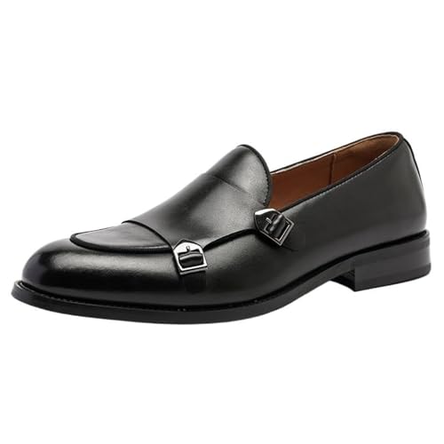 Luxury Men's Leather Oxfords Shoes Slip-On Patent Leather Tuxedo Loafers for Formal Banquets and Events
