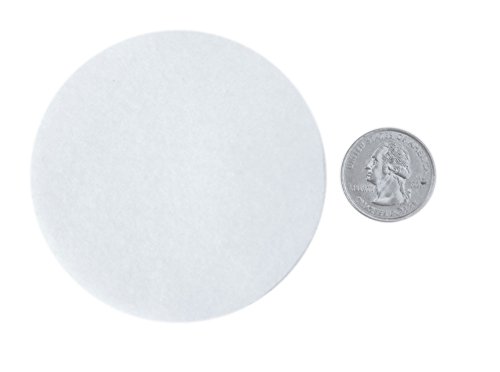 Image of Playfully Ever After Black, Pink, Turquoise & White Craft Felt Circles (3 Inch - 30pc)