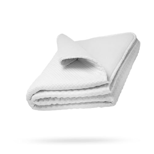 Topper de colchão magnético duplo com ajuste natural