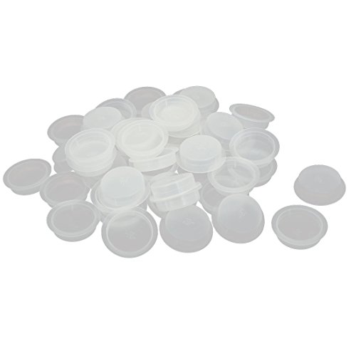 Aexit G1-1/2 PE Luer Fittings Plastic Pipe Thread Protection Sleeve debris Covers Luer Cap Fittings Caps 50pcs