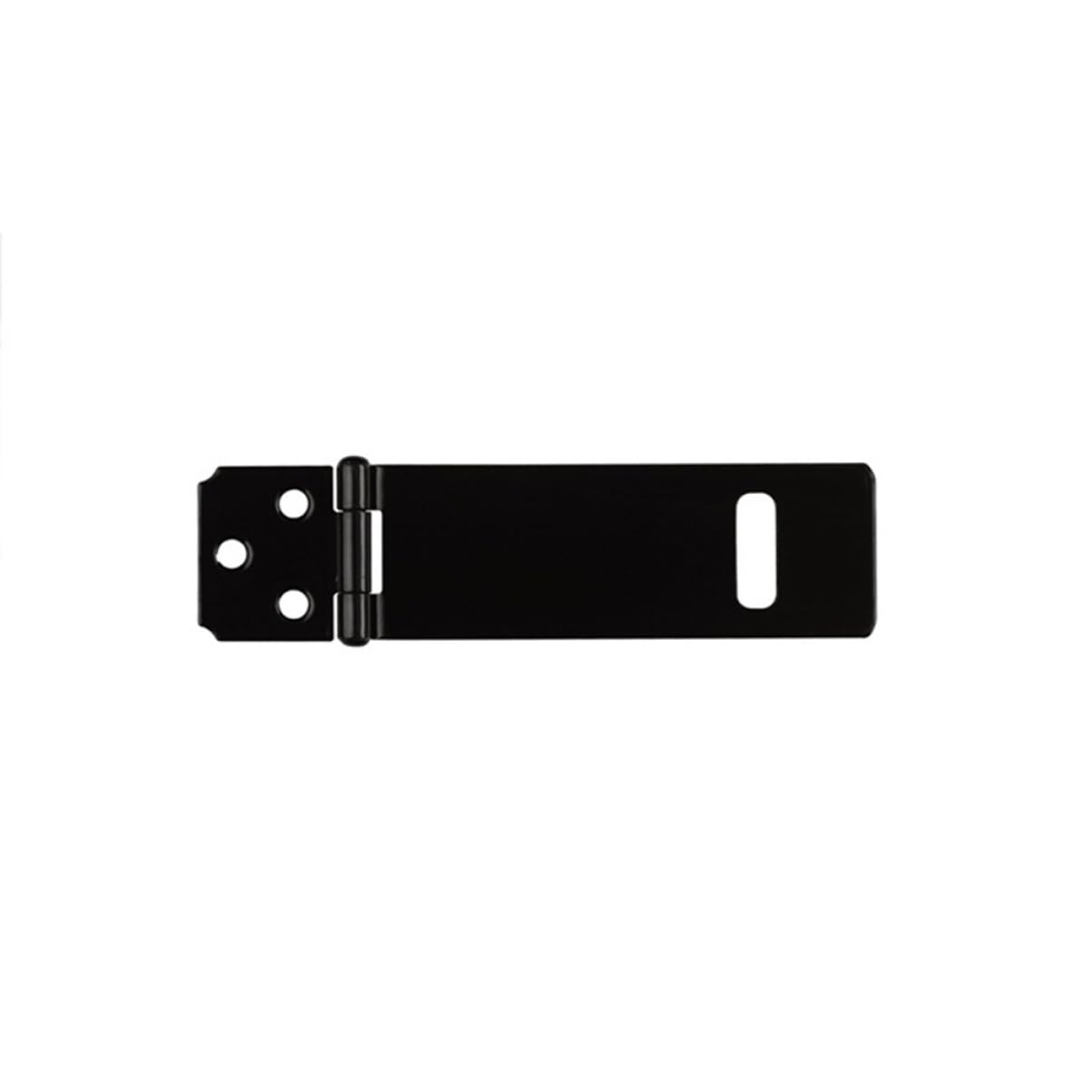 ERINGOGO 5Pc 5 Padlock Hasp Door Clasp Lock Iron Hasp and Staple for Gates Cabinets Sheds and Garage Security Easy to Install Concealed Screws for Enhanced Safety