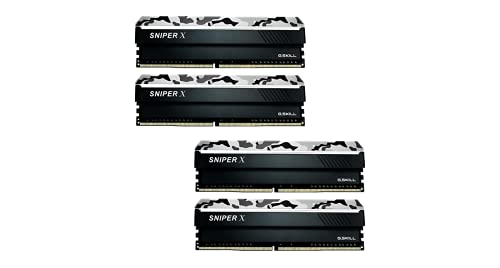 G.Skill SniperX F4-3200C16Q-64GSXWB (DDR4-3200 16GB×4)